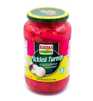 Turnip Sliced Pickles "BARAKA" 1000 g * 12